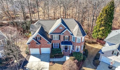 Location! Welcome home to this stunning brick beauty tucked away on Hamilton Mill Golf Club in Georgia - for sale on GolfHomes.com, golf home, golf lot
