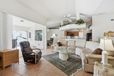 Welcome to this TURNKEY 3 bedroom, 2 bathroom, 2-car garage pool on Deep Creek Golf Club in Florida - for sale on GolfHomes.com, golf home, golf lot