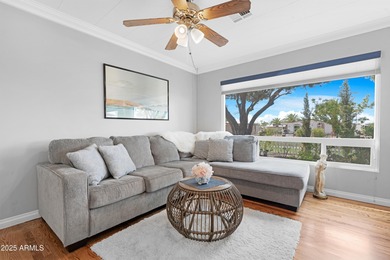 Welcome to Sun Lakes! This charming 2-bedroom, 2-bath home in on Sun Lakes Country Club in Arizona - for sale on GolfHomes.com, golf home, golf lot