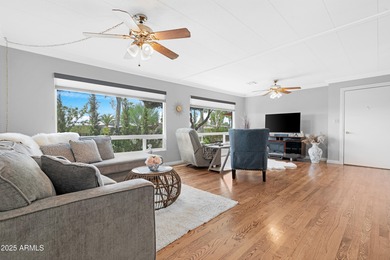 Welcome to Sun Lakes! This charming 2-bedroom, 2-bath home in on Sun Lakes Country Club in Arizona - for sale on GolfHomes.com, golf home, golf lot