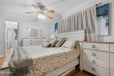 Welcome to Sun Lakes! This charming 2-bedroom, 2-bath home in on Sun Lakes Country Club in Arizona - for sale on GolfHomes.com, golf home, golf lot