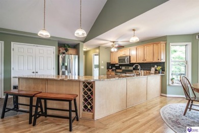 Lakefront Living at Its Finest! This stunning ranch-style home on Doe Valley Country Club in Kentucky - for sale on GolfHomes.com, golf home, golf lot