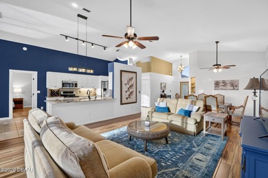 LAKEFRONT fountain views set the tone for this exceptional POOL on Plantation Bay Golf and Country Club in Florida - for sale on GolfHomes.com, golf home, golf lot