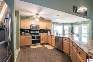 Lakefront Living at Its Finest! This stunning ranch-style home on Doe Valley Country Club in Kentucky - for sale on GolfHomes.com, golf home, golf lot