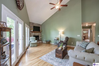 Lakefront Living at Its Finest! This stunning ranch-style home on Doe Valley Country Club in Kentucky - for sale on GolfHomes.com, golf home, golf lot