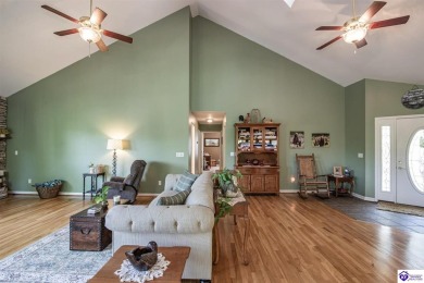 Lakefront Living at Its Finest! This stunning ranch-style home on Doe Valley Country Club in Kentucky - for sale on GolfHomes.com, golf home, golf lot