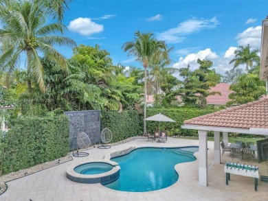 Oversize backyard with Serene private patio. Welcome to the LARK on Weston Hills Country Club in Florida - for sale on GolfHomes.com, golf home, golf lot