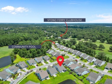 Welcome to this beautifully designed TURN-KEY 4B/3Ba Patio home on The Links at Stono Ferry in South Carolina - for sale on GolfHomes.com, golf home, golf lot