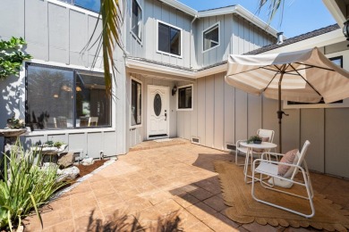 Light-filled townhouse featuring a kitchen with granite counters on Ridgemark Golf and Country Club in California - for sale on GolfHomes.com, golf home, golf lot