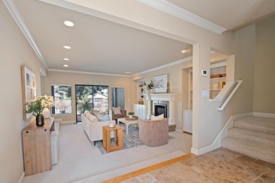 Light-filled townhouse featuring a kitchen with granite counters on Ridgemark Golf and Country Club in California - for sale on GolfHomes.com, golf home, golf lot
