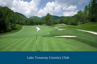 Perfectly positioned along the 18th fairway of Lake Toxaway's on Lake Toxaway Country Club in North Carolina - for sale on GolfHomes.com, golf home, golf lot