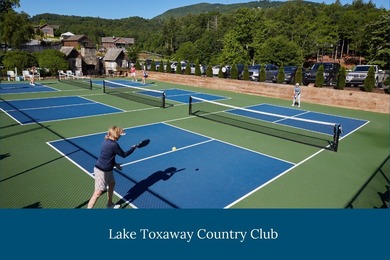 Perfectly positioned along the 18th fairway of Lake Toxaway's on Lake Toxaway Country Club in North Carolina - for sale on GolfHomes.com, golf home, golf lot
