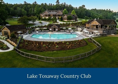 Perfectly positioned along the 18th fairway of Lake Toxaway's on Lake Toxaway Country Club in North Carolina - for sale on GolfHomes.com, golf home, golf lot