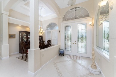 GOLF COURSE FRONTAGE. Spectacular spacious custom home with on Kingsway Country Club in Florida - for sale on GolfHomes.com, golf home, golf lot