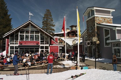 Discover this charming one-bedroom condominium in the Village at on Resort At Squaw Creek in California - for sale on GolfHomes.com, golf home, golf lot