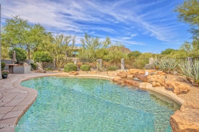 IMMEDIATE GOLF MEMBERSHIP AT CLOSE OF ESCROW.  Soft contemporary on Desert Highlands Golf Club in Arizona - for sale on GolfHomes.com, golf home, golf lot