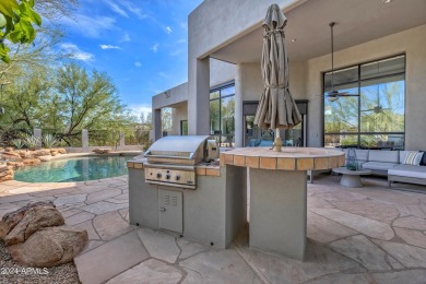 IMMEDIATE GOLF MEMBERSHIP AT CLOSE OF ESCROW.  Soft contemporary on Desert Highlands Golf Club in Arizona - for sale on GolfHomes.com, golf home, golf lot