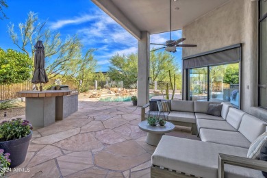 IMMEDIATE GOLF MEMBERSHIP AT CLOSE OF ESCROW.  Soft contemporary on Desert Highlands Golf Club in Arizona - for sale on GolfHomes.com, golf home, golf lot