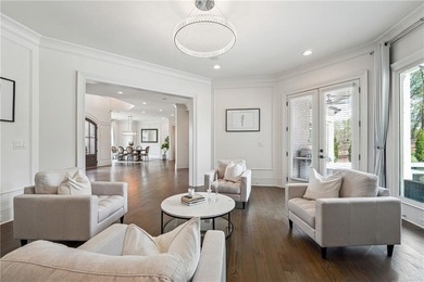 Stunning 9,900 sq ft custom estate located in a prestigious on Echelon Golf Club in Georgia - for sale on GolfHomes.com, golf home, golf lot