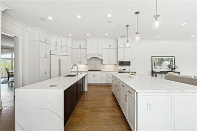 Stunning 9,900 sq ft custom estate located in a prestigious on Echelon Golf Club in Georgia - for sale on GolfHomes.com, golf home, golf lot