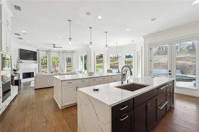 Stunning 9,900 sq ft custom estate located in a prestigious on Echelon Golf Club in Georgia - for sale on GolfHomes.com, golf home, golf lot