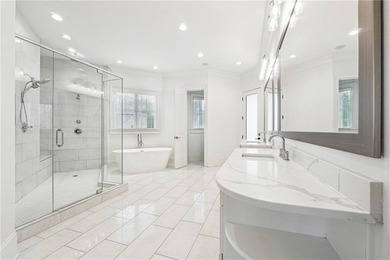 Stunning 9,900 sq ft custom estate located in a prestigious on Echelon Golf Club in Georgia - for sale on GolfHomes.com, golf home, golf lot