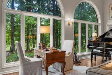 Discover refined living in this exceptional 5-bedroom on Maple Ridge Golf Club in Georgia - for sale on GolfHomes.com, golf home, golf lot
