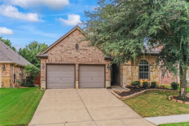 Welcome to this elegant stone-and-brick David Weekly home in the on Lantana Golf Club in Texas - for sale on GolfHomes.com, golf home, golf lot