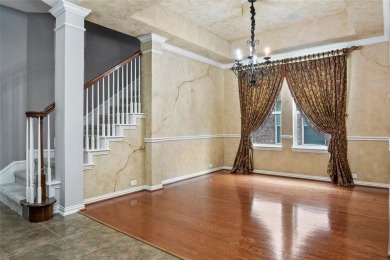 Welcome to this elegant stone-and-brick David Weekly home in the on Lantana Golf Club in Texas - for sale on GolfHomes.com, golf home, golf lot