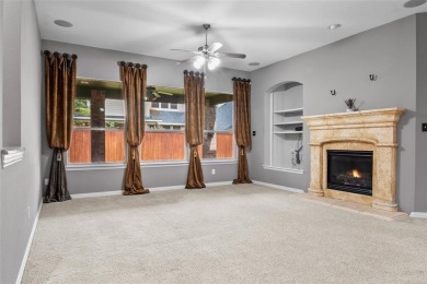 Welcome to this elegant stone-and-brick David Weekly home in the on Lantana Golf Club in Texas - for sale on GolfHomes.com, golf home, golf lot