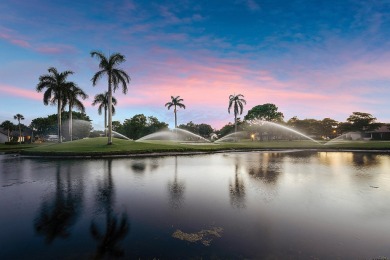 Stunning, Sunny Lakefront Corner Villa w/ 5 Feet wide Porcelain on Boca Delray Golf and Country Club in Florida - for sale on GolfHomes.com, golf home, golf lot