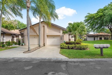 Stunning, Sunny Lakefront Corner Villa w/ 5 Feet wide Porcelain on Boca Delray Golf and Country Club in Florida - for sale on GolfHomes.com, golf home, golf lot