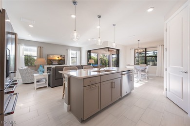 Stunning pool home with peaceful lanai retreat nestled in the on River Hall Country Club in Florida - for sale on GolfHomes.com, golf home, golf lot