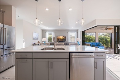 Stunning pool home with peaceful lanai retreat nestled in the on River Hall Country Club in Florida - for sale on GolfHomes.com, golf home, golf lot