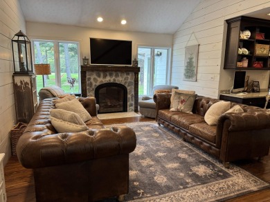 Introducing an exquisite 5-bedroom, 4-bathroom family residence on Timber Ridge Golf Club in Wisconsin - for sale on GolfHomes.com, golf home, golf lot