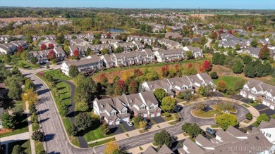 Stunning two-story end unit in Bowes Creek Country Club offers a on Bowes Creek Country Club in Illinois - for sale on GolfHomes.com, golf home, golf lot