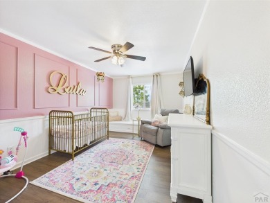 Experience luxury and comfort in this beautiful 2-story home on Desert Hawk At Pueblo West in Colorado - for sale on GolfHomes.com, golf home, golf lot