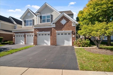 Stunning two-story end unit in Bowes Creek Country Club offers a on Bowes Creek Country Club in Illinois - for sale on GolfHomes.com, golf home, golf lot