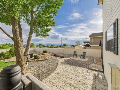 Experience luxury and comfort in this beautiful 2-story home on Desert Hawk At Pueblo West in Colorado - for sale on GolfHomes.com, golf home, golf lot