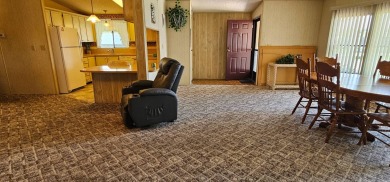 Furnished, spacious 2 bedroom 2 bath home in 55 + Resort style on Zephyrhills Municipal Golf Course in Florida - for sale on GolfHomes.com, golf home, golf lot