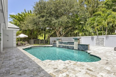 Stunning 5BD/3.1BA coastal contemporary home in exclusive on Seminole Golf Club in Florida - for sale on GolfHomes.com, golf home, golf lot