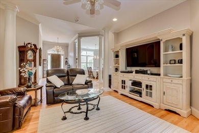 This elegant, custom-built home epitomizes the gracious southern on The Reserve Club At Woodside Plantation in South Carolina - for sale on GolfHomes.com, golf home, golf lot