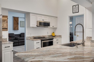 Step into this beautifully updated 1609 sq ft 2-bedroom on Heritage Springs Country Club in Florida - for sale on GolfHomes.com, golf home, golf lot