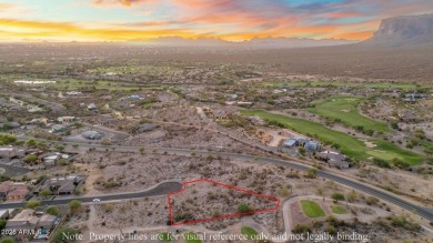 Nestled in Quail Canyon's GATED COMMUNITY, this  3/4  ACRE on Superstition Mountain Club - Lost Gold in Arizona - for sale on GolfHomes.com, golf home, golf lot