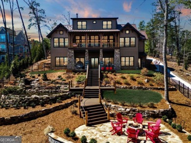 Don't miss out enjoying the fall at this magnificent lakeside on The Highlands Course at Lake Arrowhead in Georgia - for sale on GolfHomes.com, golf home, golf lot