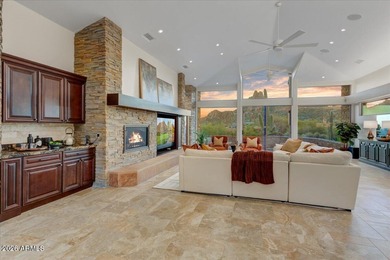 Stunning single-level residence where refined luxury meets on The Estancia Club in Arizona - for sale on GolfHomes.com, golf home, golf lot