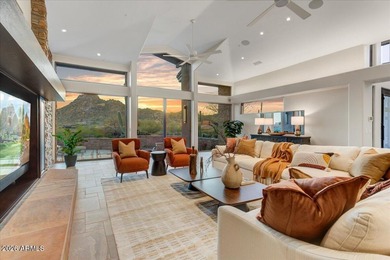 Stunning single-level residence where refined luxury meets on The Estancia Club in Arizona - for sale on GolfHomes.com, golf home, golf lot