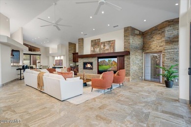 Stunning single-level residence where refined luxury meets on The Estancia Club in Arizona - for sale on GolfHomes.com, golf home, golf lot