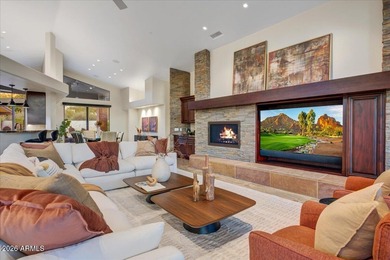 Stunning single-level residence where refined luxury meets on The Estancia Club in Arizona - for sale on GolfHomes.com, golf home, golf lot