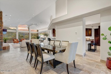 Stunning single-level residence where refined luxury meets on The Estancia Club in Arizona - for sale on GolfHomes.com, golf home, golf lot